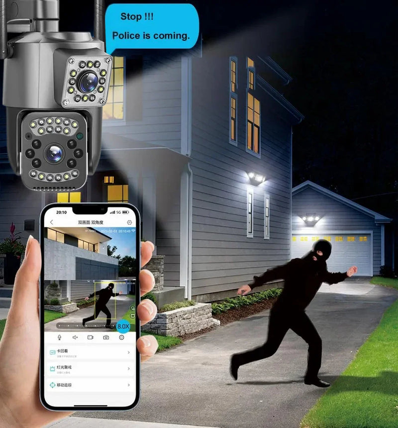 Zoom Guard: Cámara de Seguridad - 2 en 1 + Memoria ilimitada