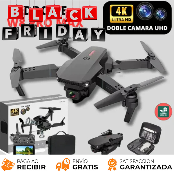 Dron Militar E88 PRO MAX [CÁMARA 4K]